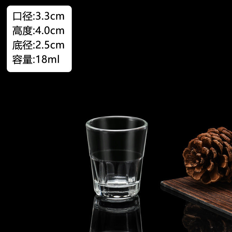 Glass White Wine Glass suit Wine Dispenser Glass Small Wine Glass Commercial One-cup Household Small Wine Pot Wine Cup Bullet Cup