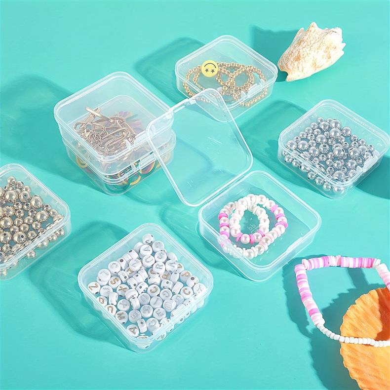 Cross-Border Hot-Selling Portable Hardware Large-Capacity Household Tool Box, Portable Box, Small Miscellaneous Items, Bead Storage Box, Storage Box