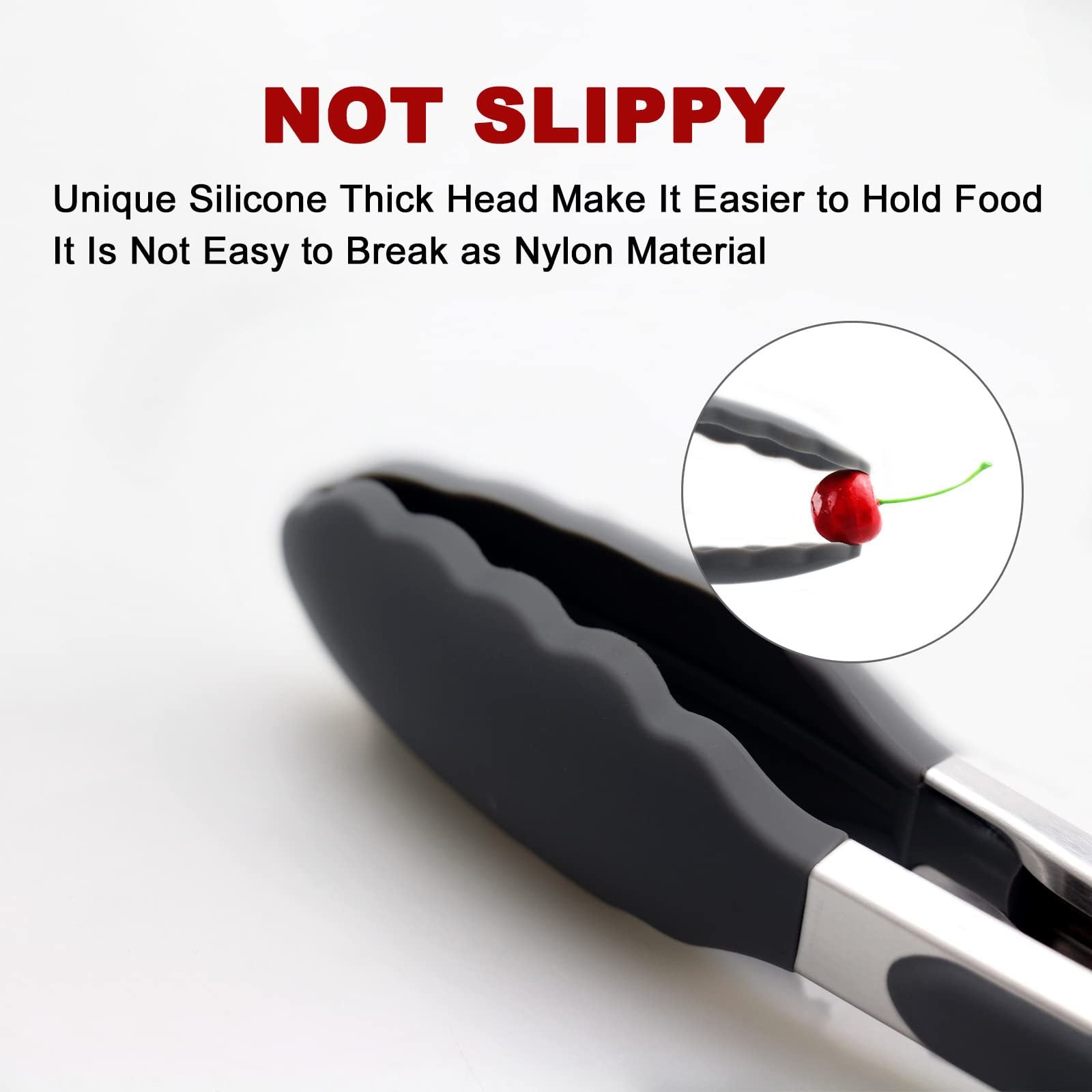 Cross-border Clip Kitchen Barbecue Clip Food Clip Silicone Clip Anti-scalding Clip Bread Fried Steak Clip Barbecue Clip
