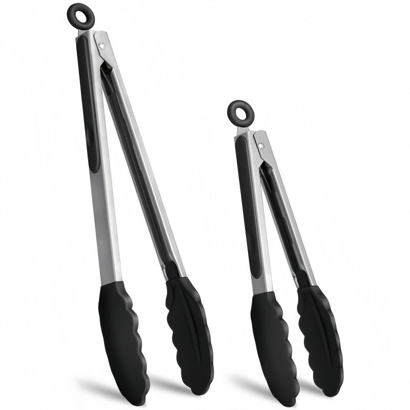 Cross-border Clip Kitchen Barbecue Clip Food Clip Silicone Clip Anti-scalding Clip Bread Fried Steak Clip Barbecue Clip