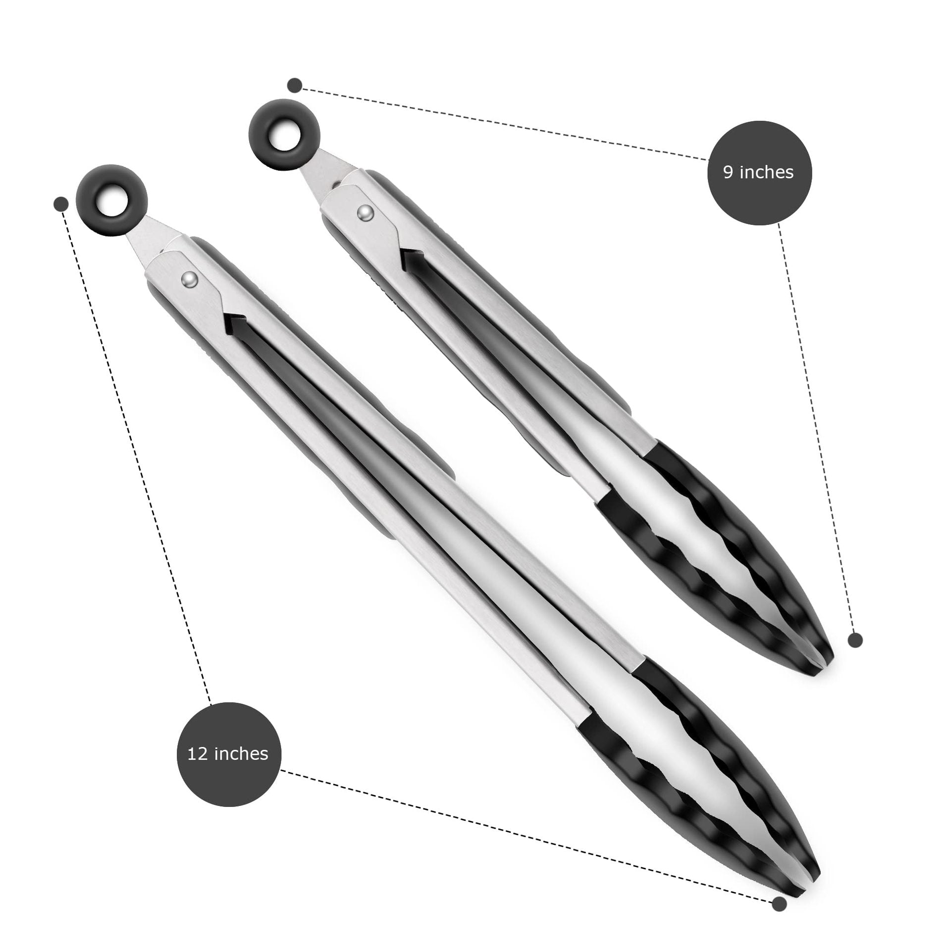 Cross-border Clip Kitchen Barbecue Clip Food Clip Silicone Clip Anti-scalding Clip Bread Fried Steak Clip Barbecue Clip