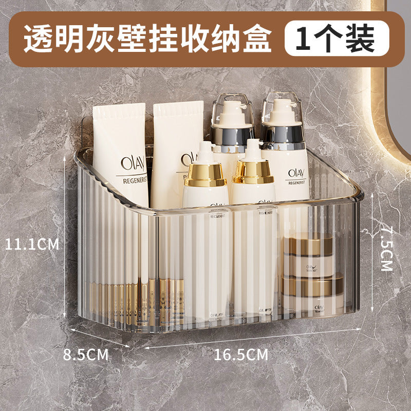 Discarded Secondary Face Wash Storage Box Wall Hanging Toilet Used Cotton Soft Face Wash Multi-functional Storage Rack