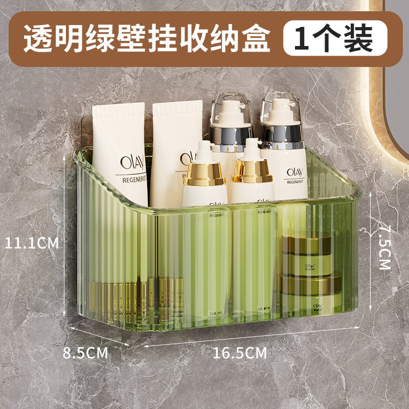 Discarded Secondary Face Wash Storage Box Wall Hanging Toilet Used Cotton Soft Face Wash Multi-functional Storage Rack