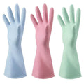 Dishwashing Gloves for Housework, Household Cleaning, Pvc Rubber, Kitchen-Specific, Thickened, Waterproof
