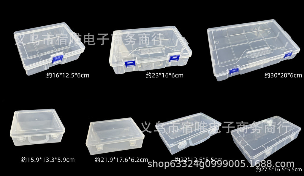 Plastic Storage Box for Diamond Painting, New Plastic Bottles for Round and Square Diamonds, Beads, Round Bottle Storage Tool Box