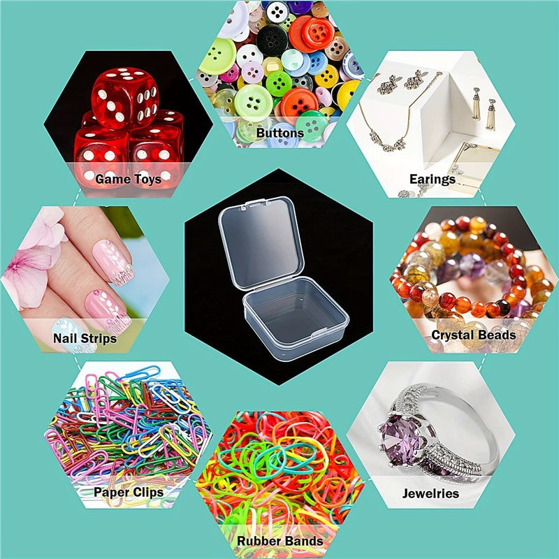 Cross-Border Hot-Selling Portable Hardware Large-Capacity Household Tool Box, Portable Box, Small Miscellaneous Items, Bead Storage Box, Storage Box