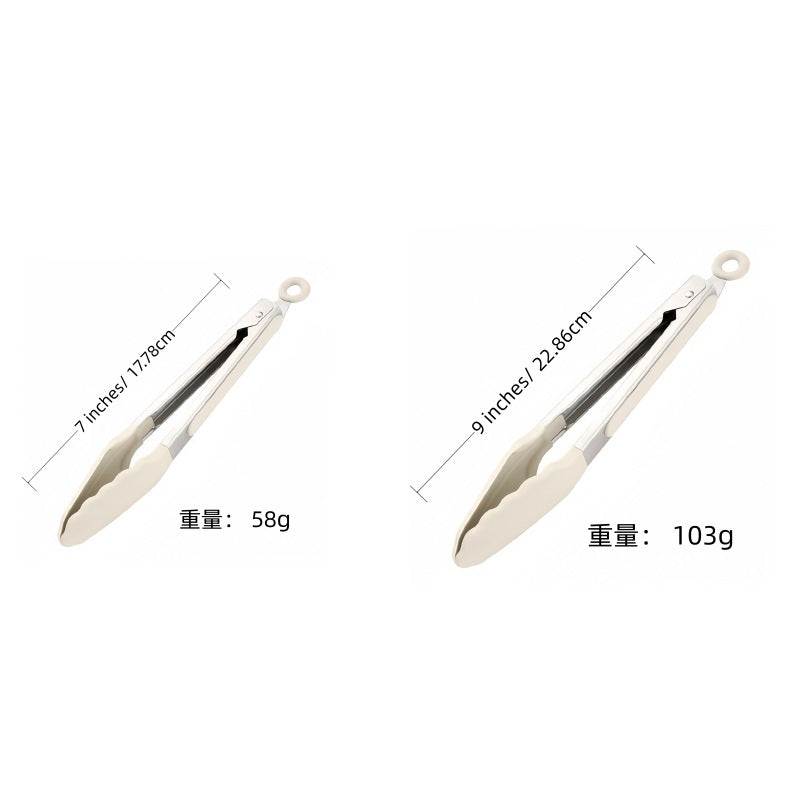 Cross-border Clip Kitchen Barbecue Clip Food Clip Silicone Clip Anti-scalding Clip Bread Fried Steak Clip Barbecue Clip