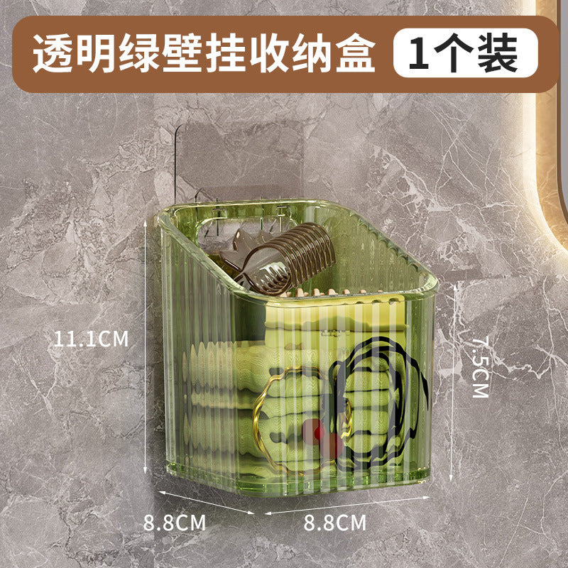 Discarded Secondary Face Wash Storage Box Wall Hanging Toilet Used Cotton Soft Face Wash Multi-functional Storage Rack