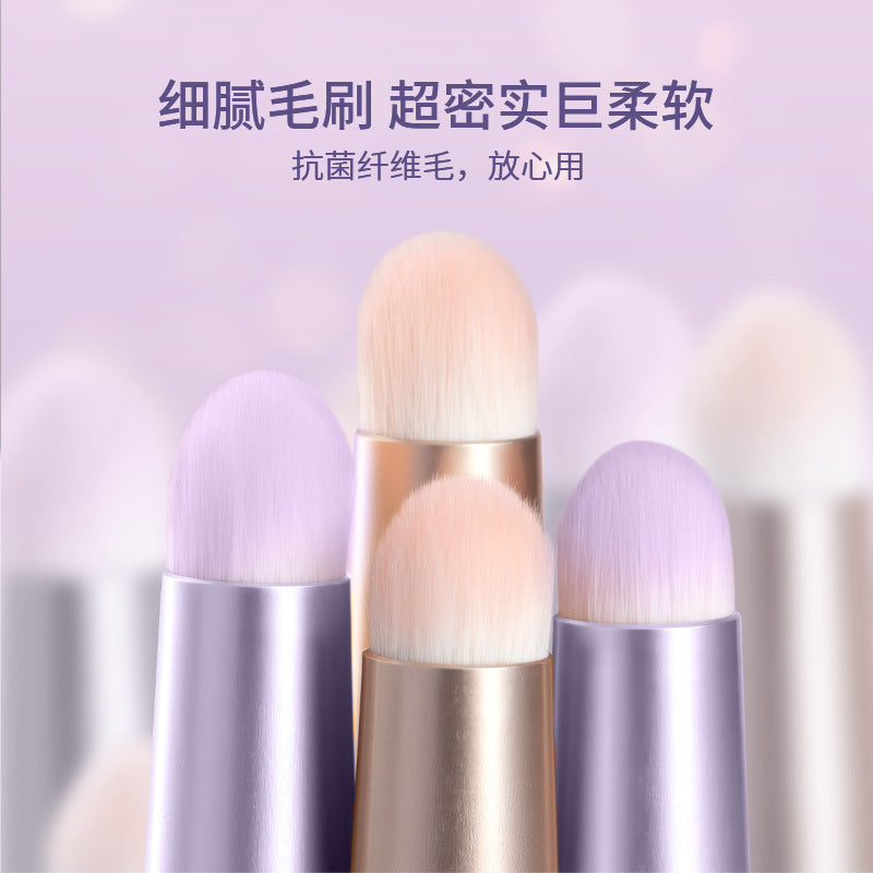 Lipstick lipstick brush with lid lip brush small round head lip brush halo brush concealer brush portable lip brush mini makeup brush