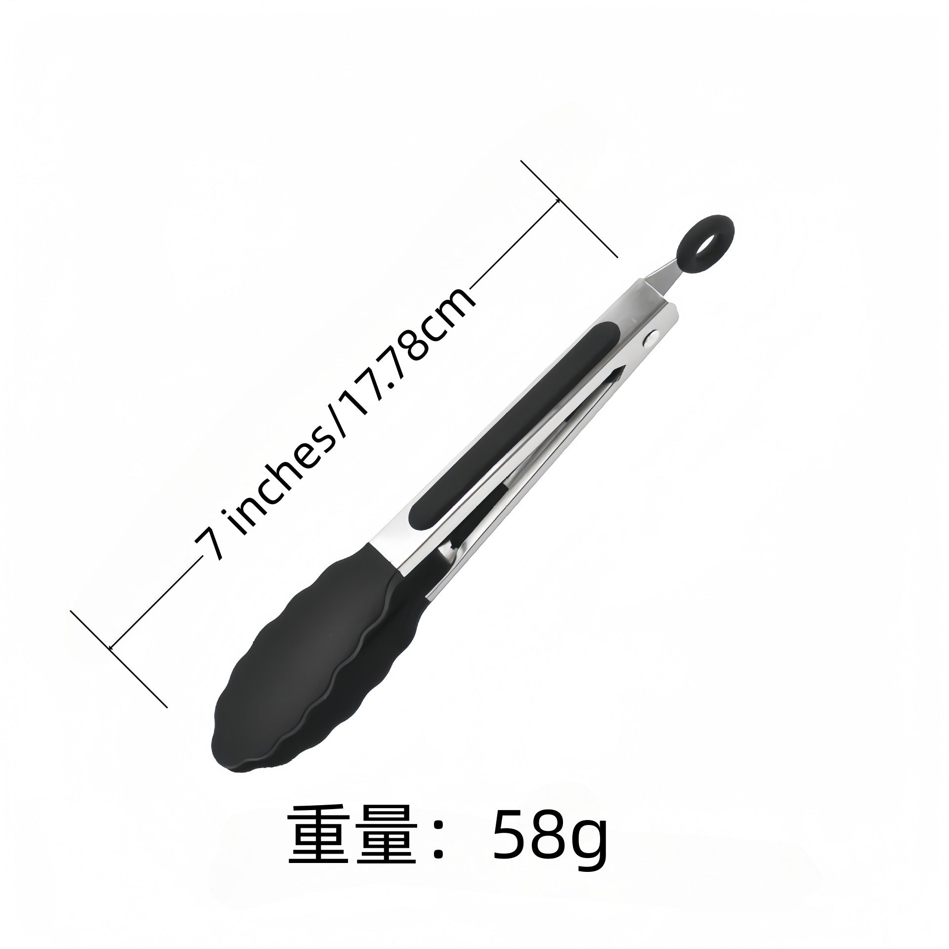 Cross-border Clip Kitchen Barbecue Clip Food Clip Silicone Clip Anti-scalding Clip Bread Fried Steak Clip Barbecue Clip