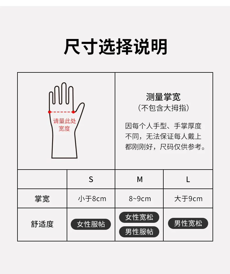 Dishwashing Gloves for Housework, Household Cleaning, Pvc Rubber, Kitchen-Specific, Thickened, Waterproof