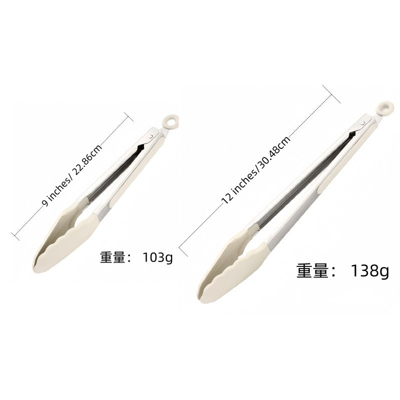 Cross-border Clip Kitchen Barbecue Clip Food Clip Silicone Clip Anti-scalding Clip Bread Fried Steak Clip Barbecue Clip