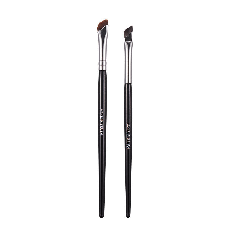 GECOMO sickle eyeliner brush oblique blade makeup brush eyelid down to lying silkworm brush eyebrow brush eye makeup brush